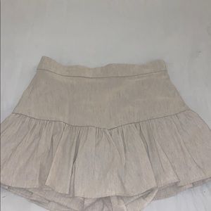Zara ruffle skort
